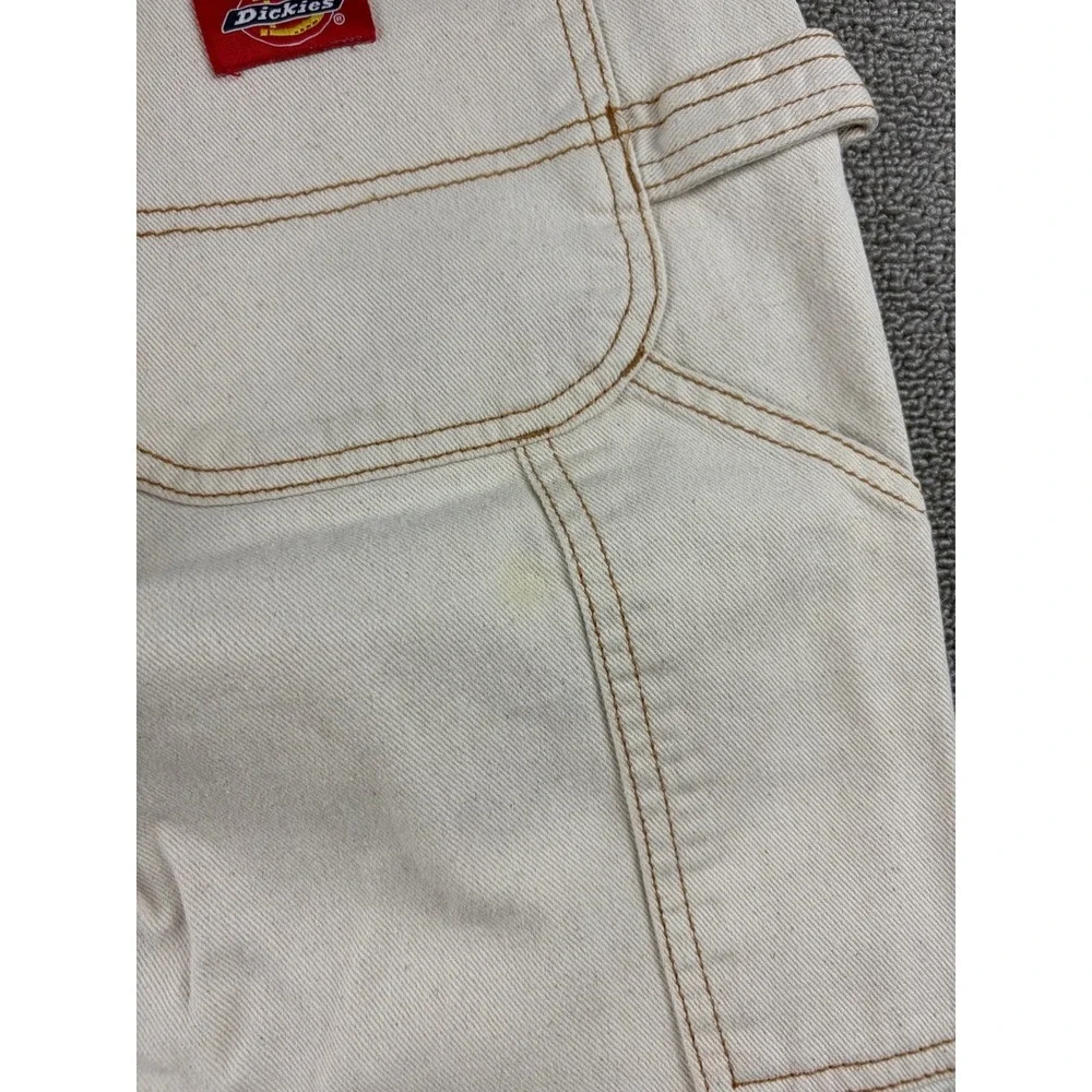 Dickies Carpenter‎ Pants Women 1/25 Beige Relaxed Cotton Work Streetwear Skater